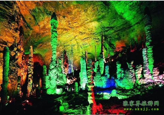 張家界西線：九天洞、茅巖河漂流一日游